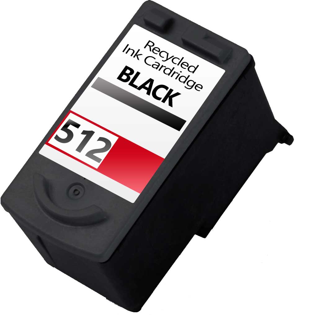 Alternativ zu Canon PG-512 schwarz - Hohe Füllmenge