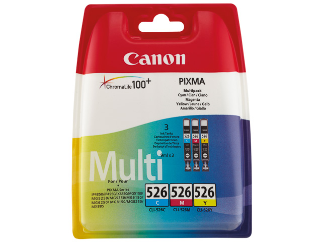 Original  Canon CLI 526 CMY Multipack