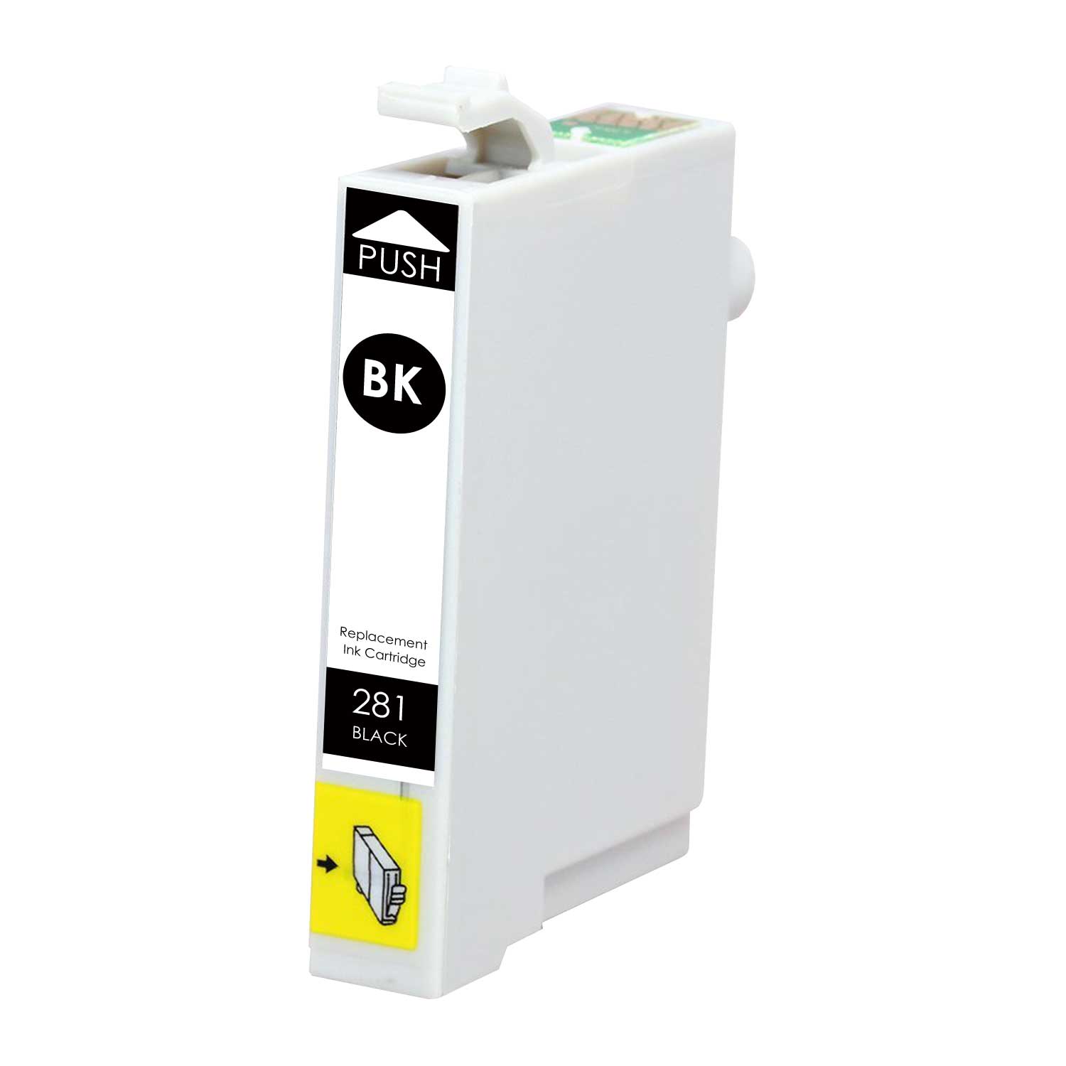 Alternativ zu Epson T1281 Tintenpatrone schwarz