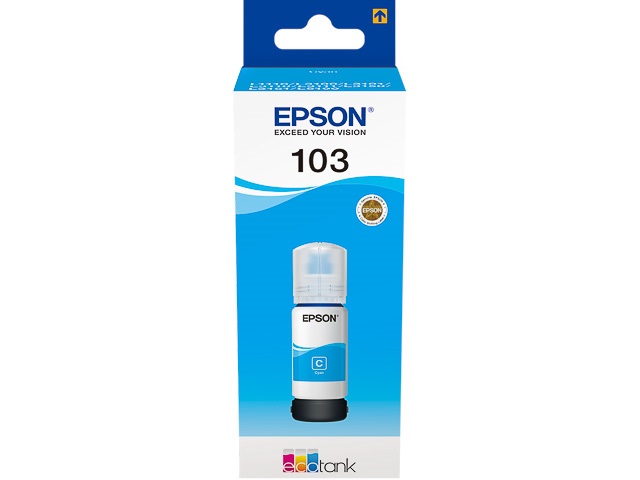 Original Epson 103 EcoTank Druckertinte Cyan