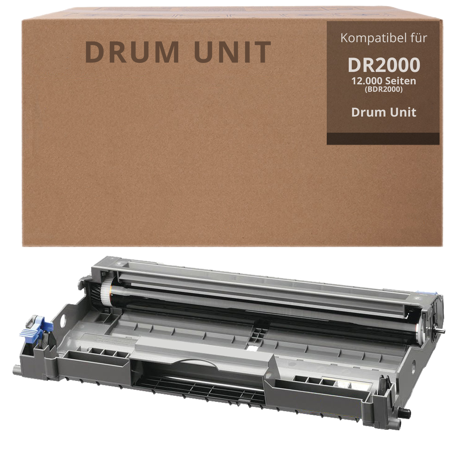 Alternativ zu Brother DR 2000 Trommel 12.000 Seiten