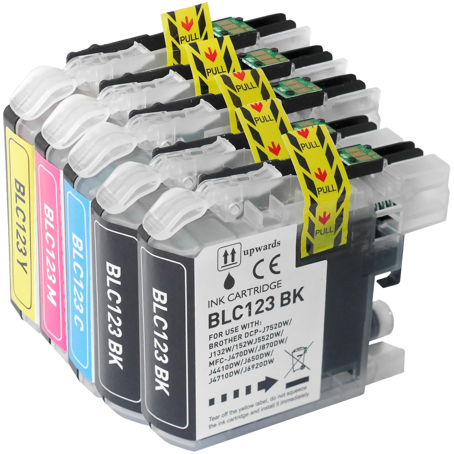 Alternativ zu Brother LC 123 Multipack 5 Patronen Set