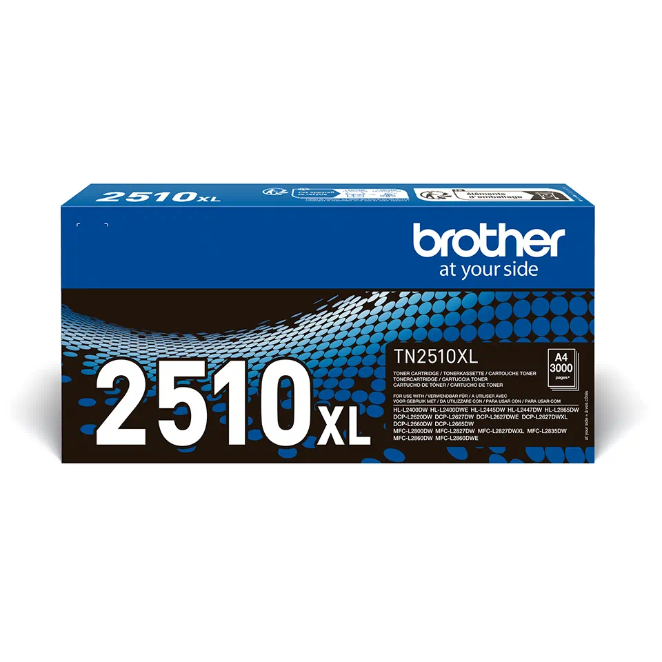Original Brother TN 2510XL Toner Schwarz 3.000 Seiten