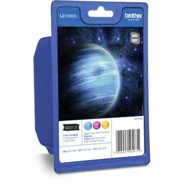 Original Brother LC 1280 XL Multipack CMY