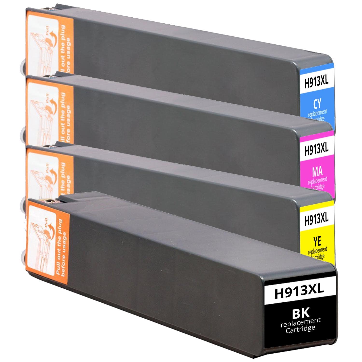 Alternativ zu HP 913A Patronen Set CMYK