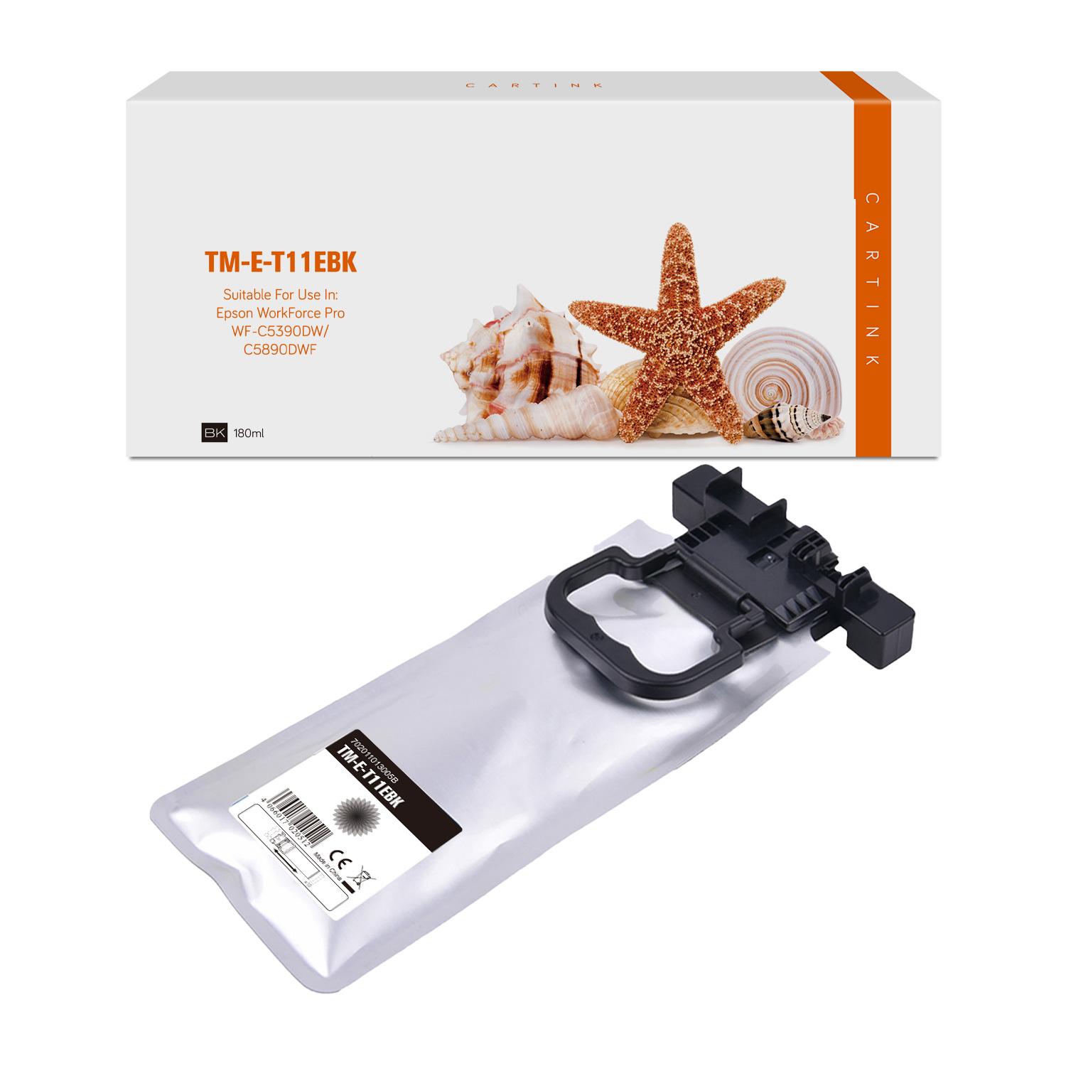 Alternativ zu Epson C13T11E140 Patronen Schwarz