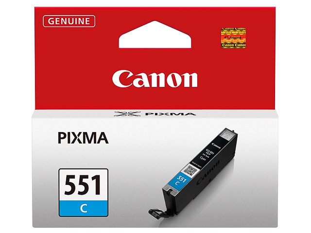 Original Canon CLI 551 C Patrone Cyan