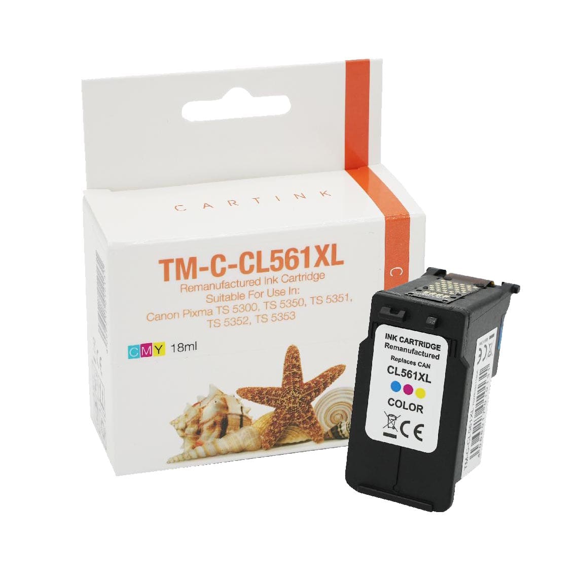 Alternativ zu Canon CL 561 XL Druckerpatrone Color XXL