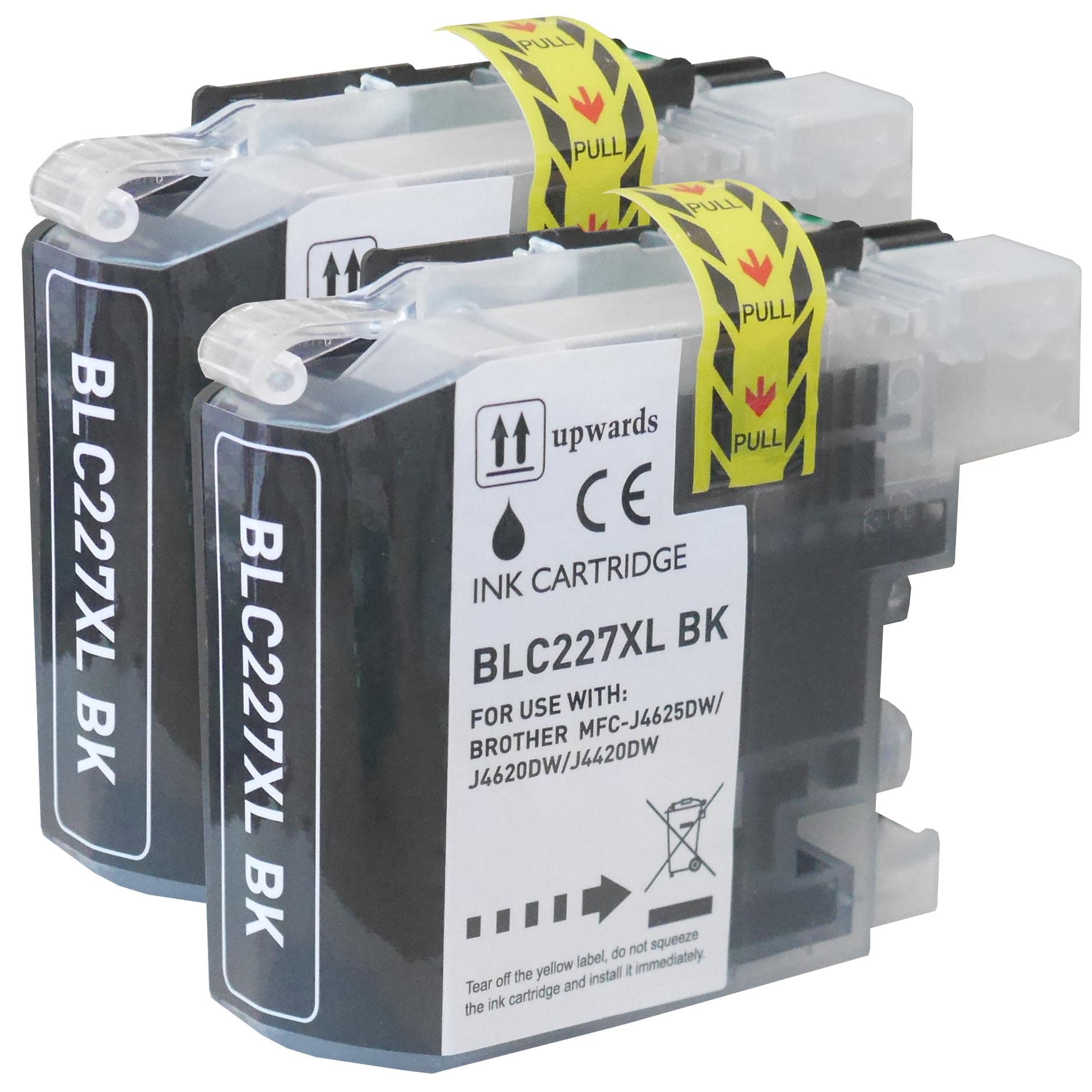 Alternativ zu Brother LC 227 XL BK Doppelpack Schwarz