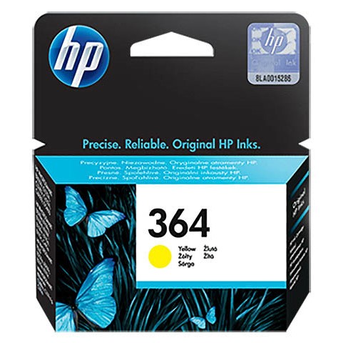 Original HP 364 / CB320EE Druckerpatrone gelb
