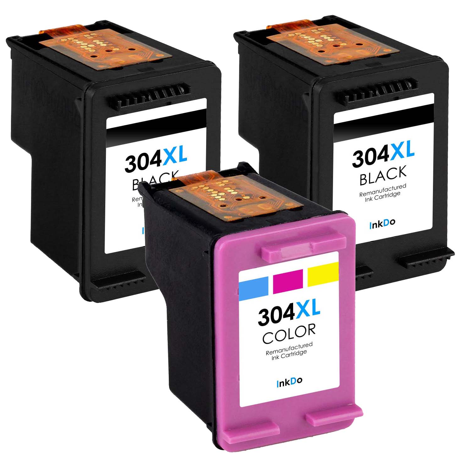 Alternativ zu HP 304 XL Multipack 2x Schwarz 1x Farbig