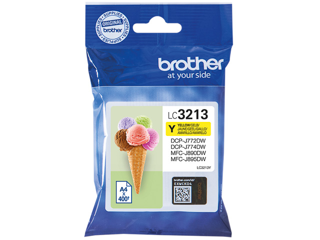 Original Brother LC 3213 Druckerpatrone Gelb