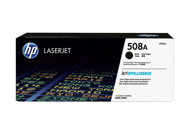 Original HP 508A / CF 360A Toner Schwarz 6,000 Seiten