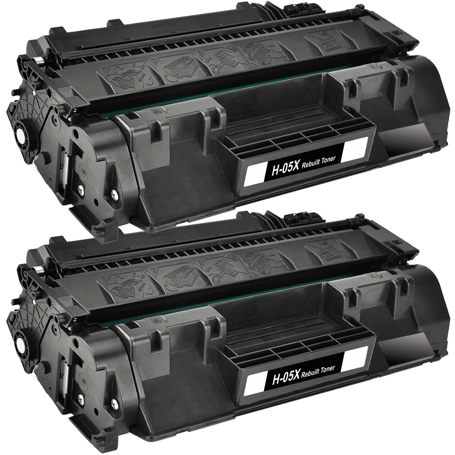 Alternativ zu HP 05X Toner Set 2x Schwarz 6.500 Seiten CE505XD