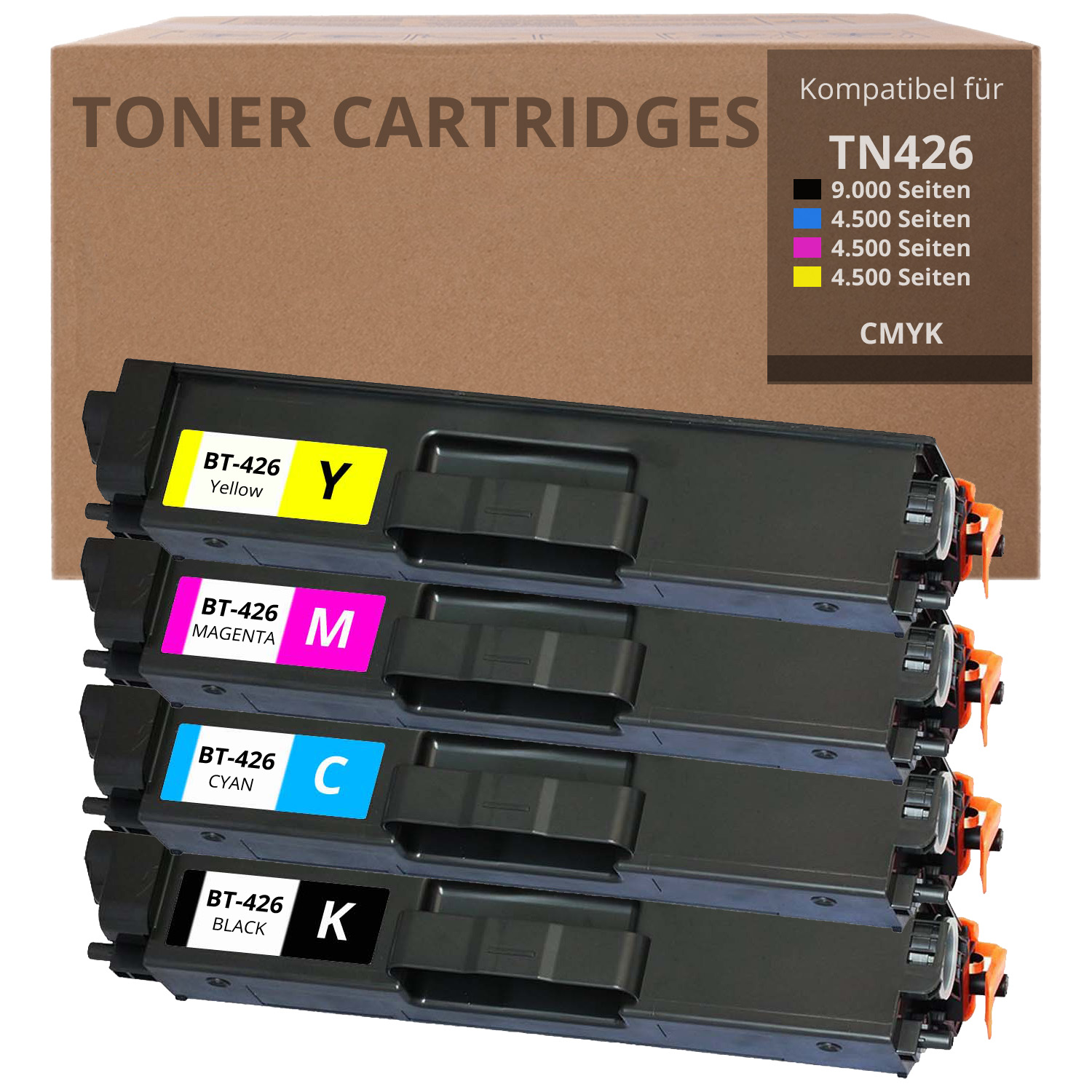Alternativ zu Brother TN 426 Toner Set Multipack