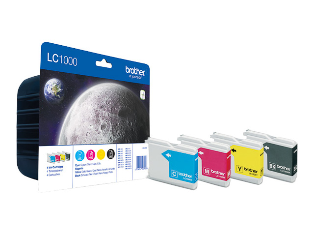 Original Brother LC 1000 Multipack BKCMY