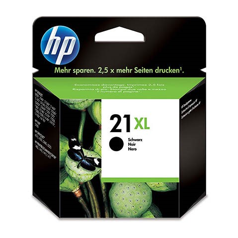 Original HP 21XL / C9351CE Druckerpatrone schwarz