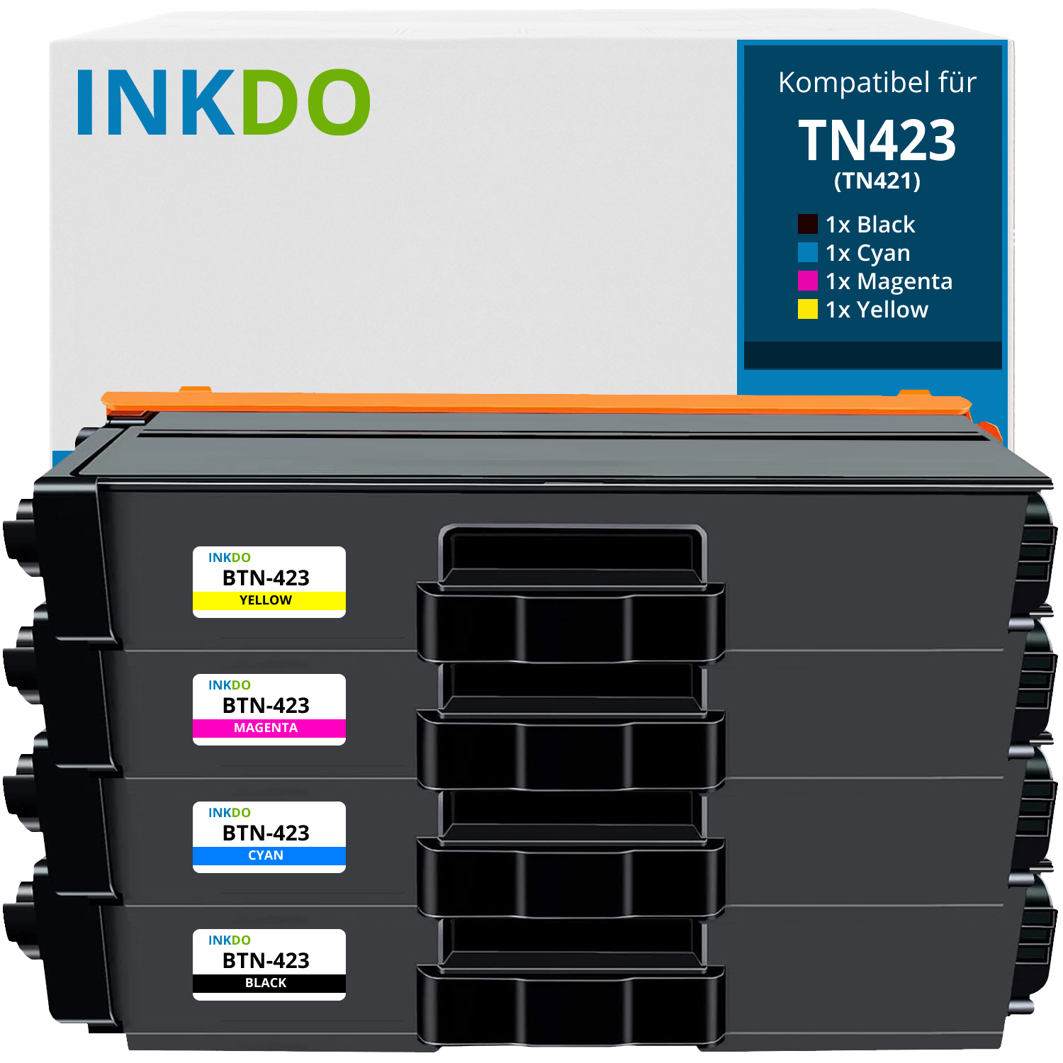 Alternativ zu Brother TN 423 Toner Set Multipack