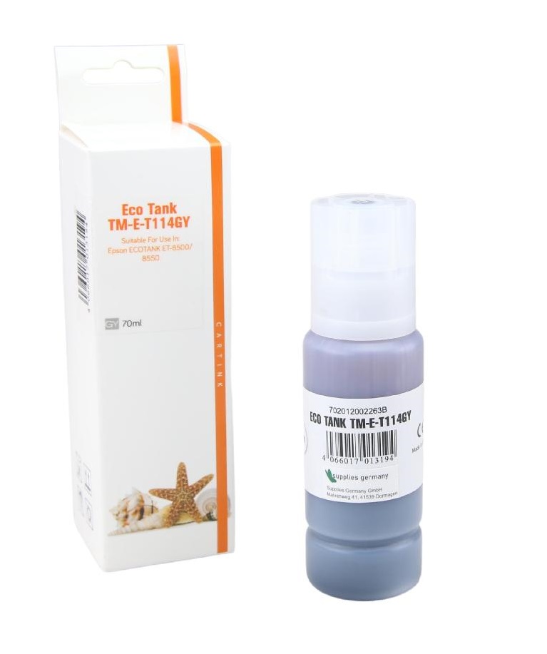 Alternativ zu Epson 114 Tinten Grau 70 ml