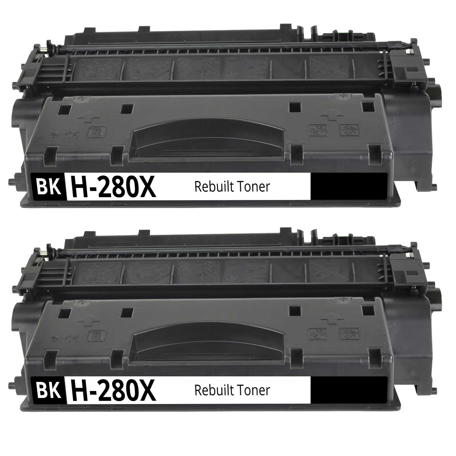 Alternativ zu HP 80X Toner Set 2x Schwarz 6.900 Seiten CF280XD