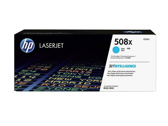 Original HP 508X / CF 361X Toner Cyan 9.000 Seiten