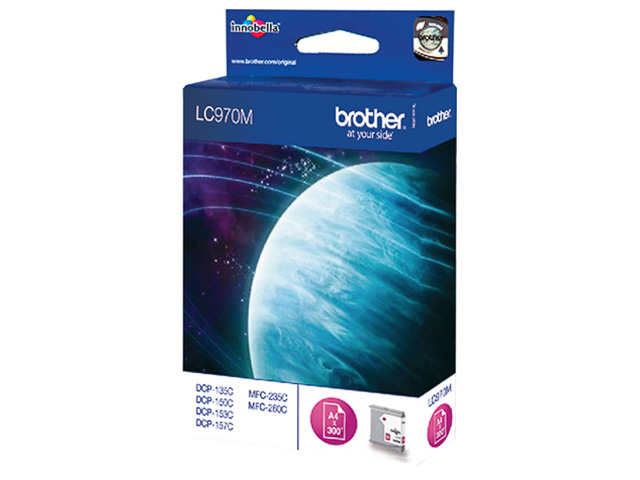 Original Brother LC 970 M Tintenpatronen Magenta
