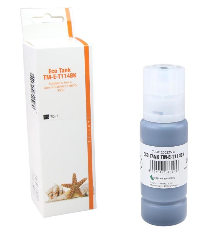 Alternativ zu Epson 114 Tinten Schwarz 70 ml
