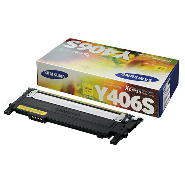 Original Samsung CLT-Y406S Toner SU462A Gelb