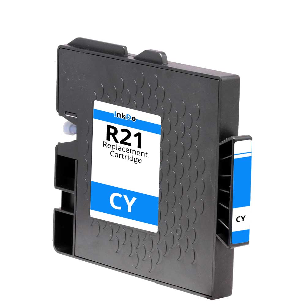Alternativ zu Ricoh GC-21 C Gel Patronen Cyan 405533