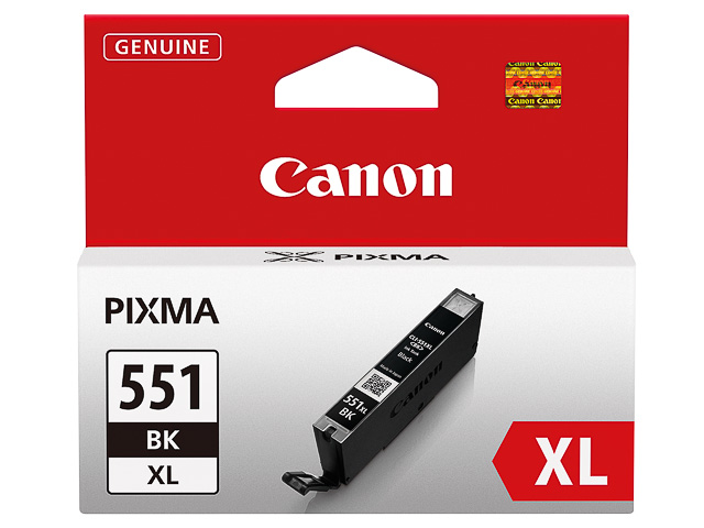 Original Canon CLI 551 BK XL Patrone Schwarz