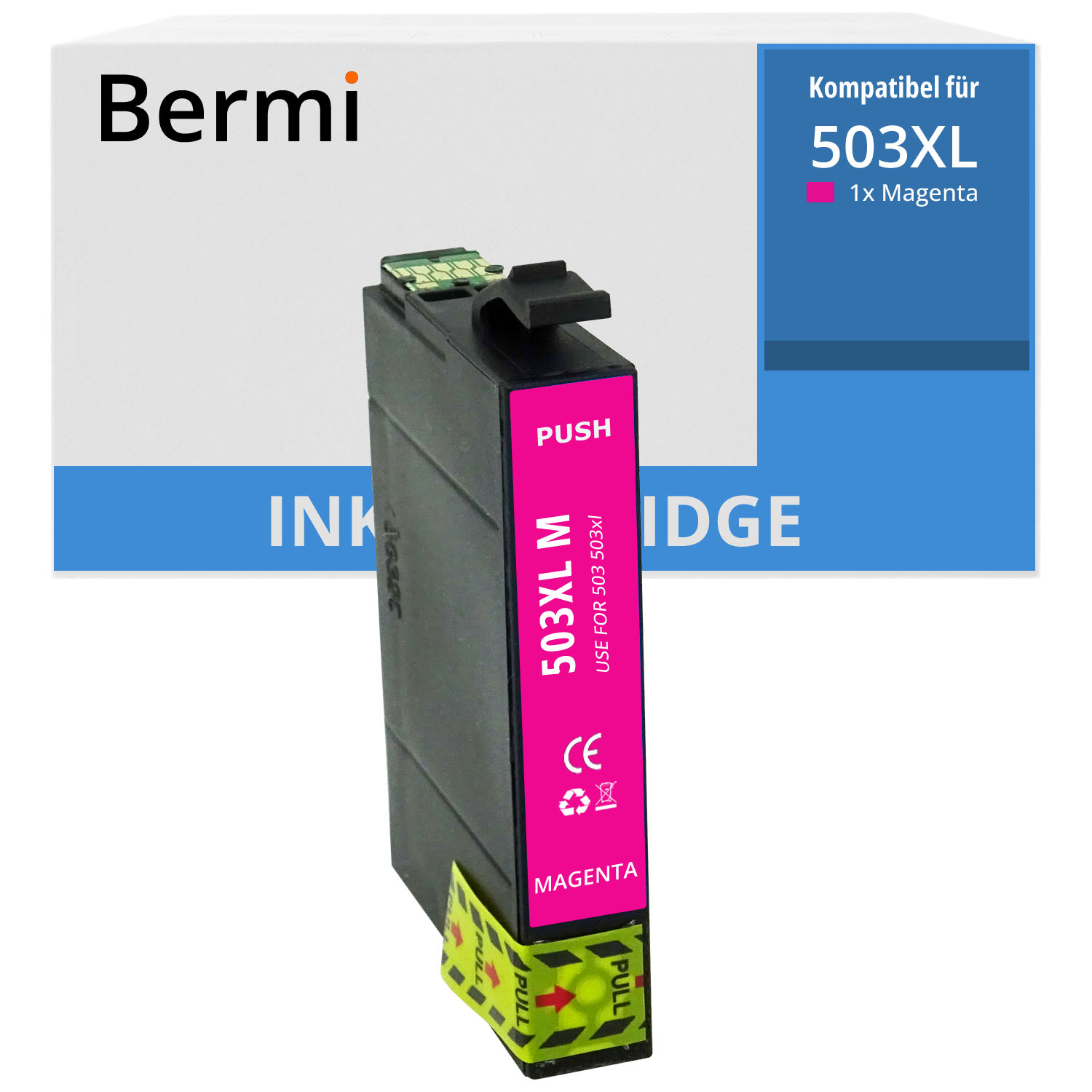 Alternativ zu Epson 503 XL Tintenpatrone Magenta T09R3