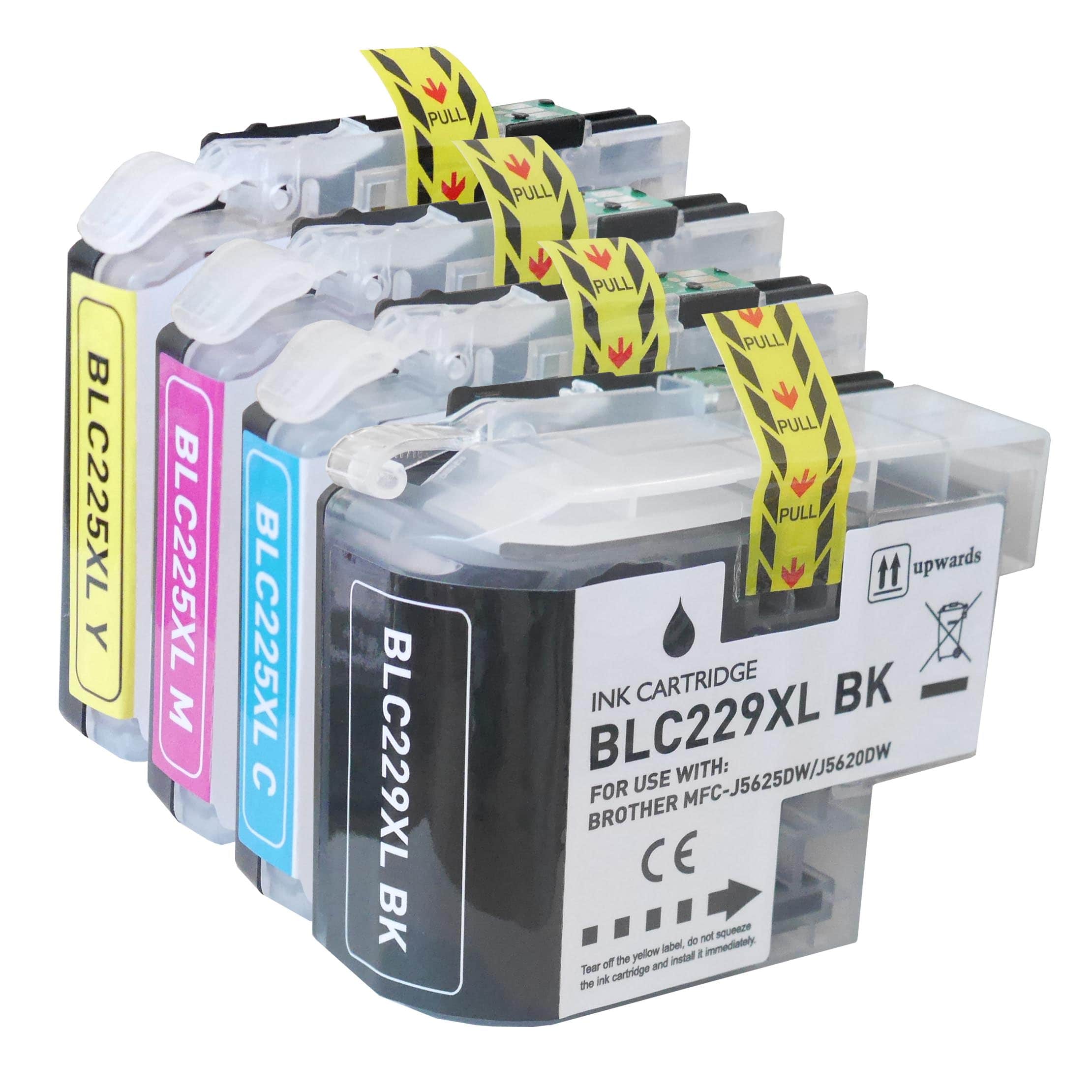Alternativ zu Brother LC 229 XL Multipack 4-farbig