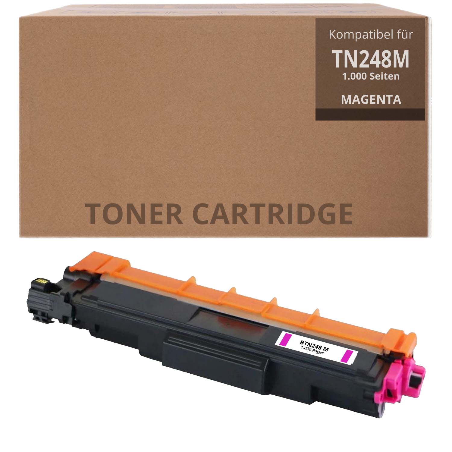 Alternativ zu Brother TN 248 M Toner Magenta 1.000 Seiten