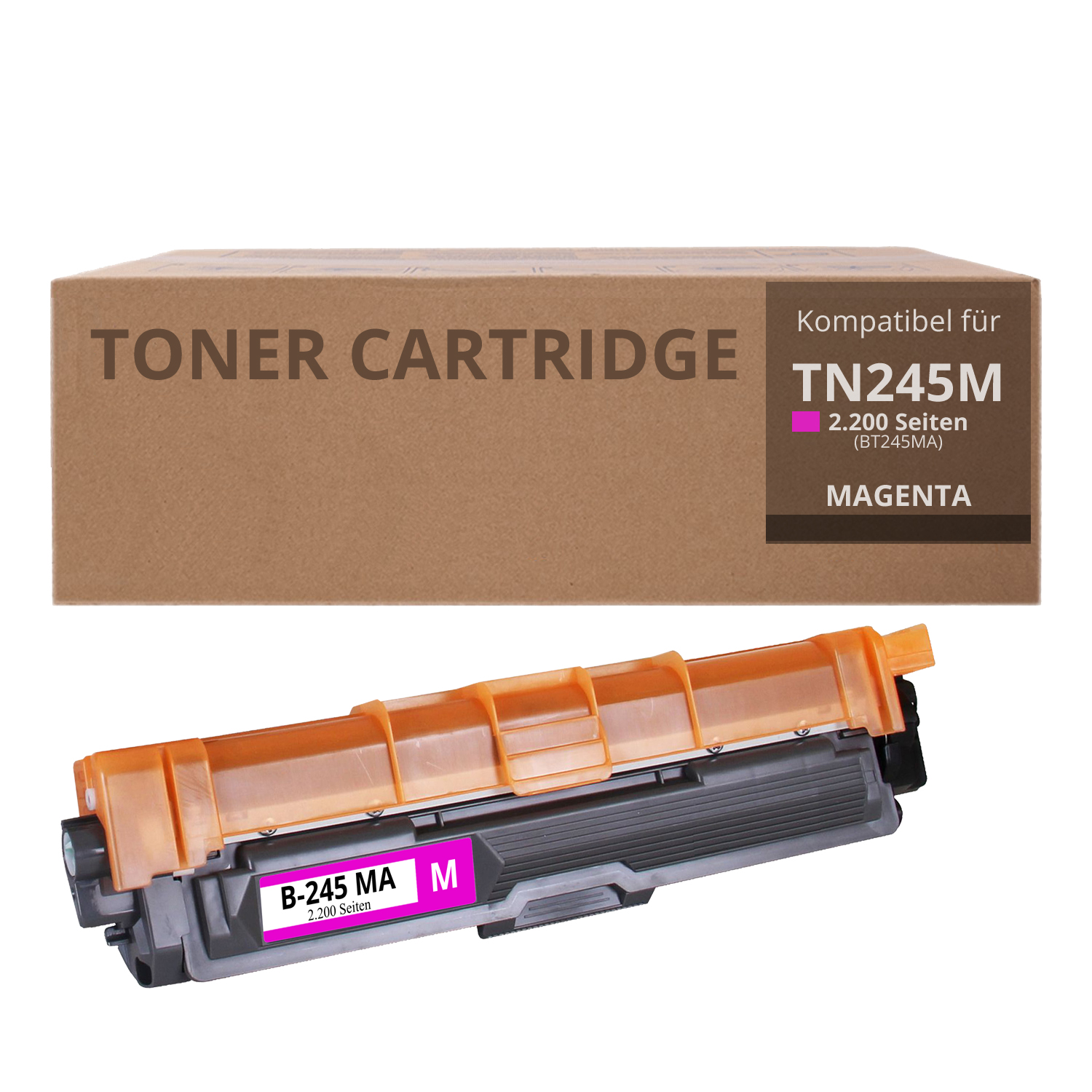 Alternativ zu Brother TN 245 M Toner Magenta 2.200 Seiten