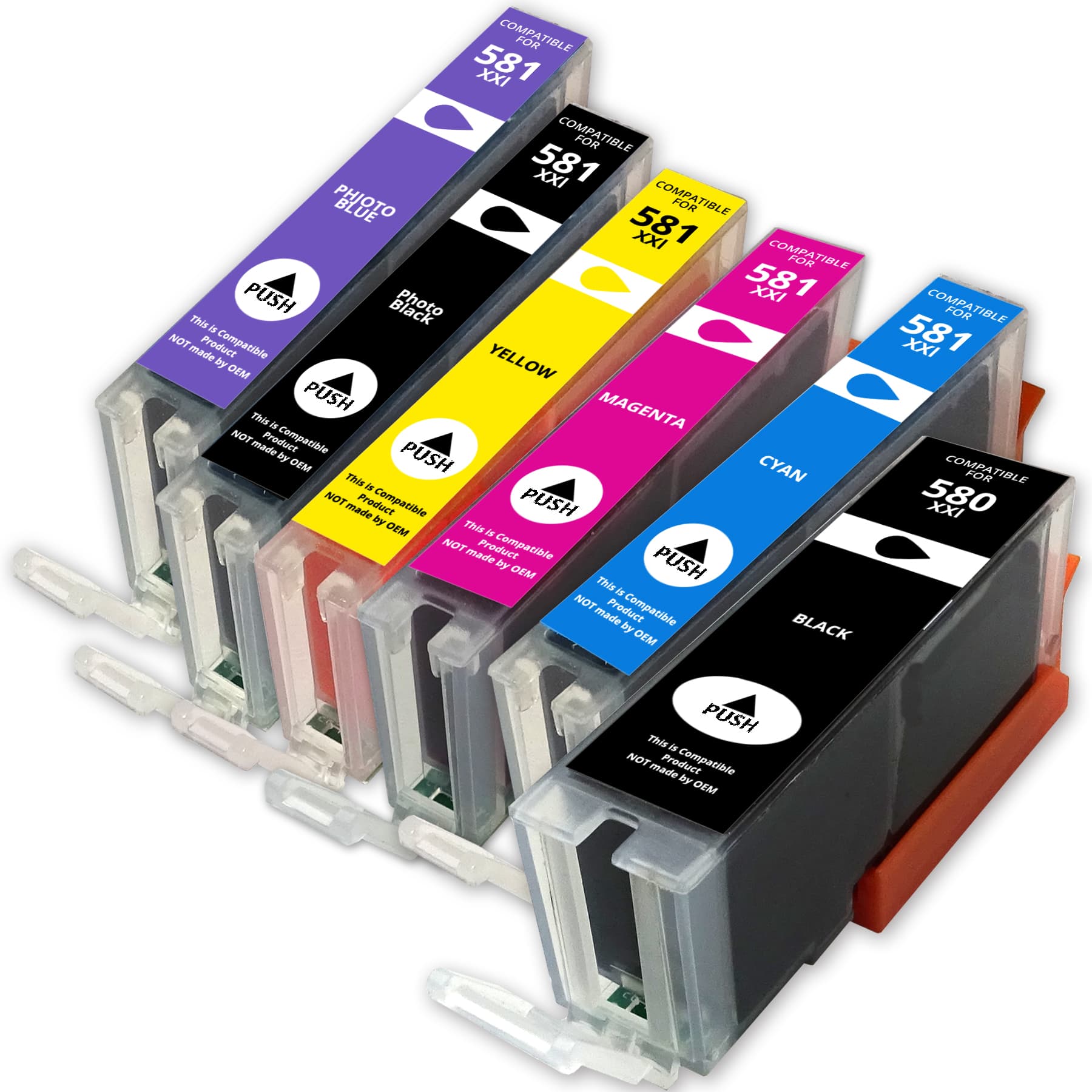 Canon PGI 580 BK CLI 581 CMYBK Cli 581 PB XXL Set