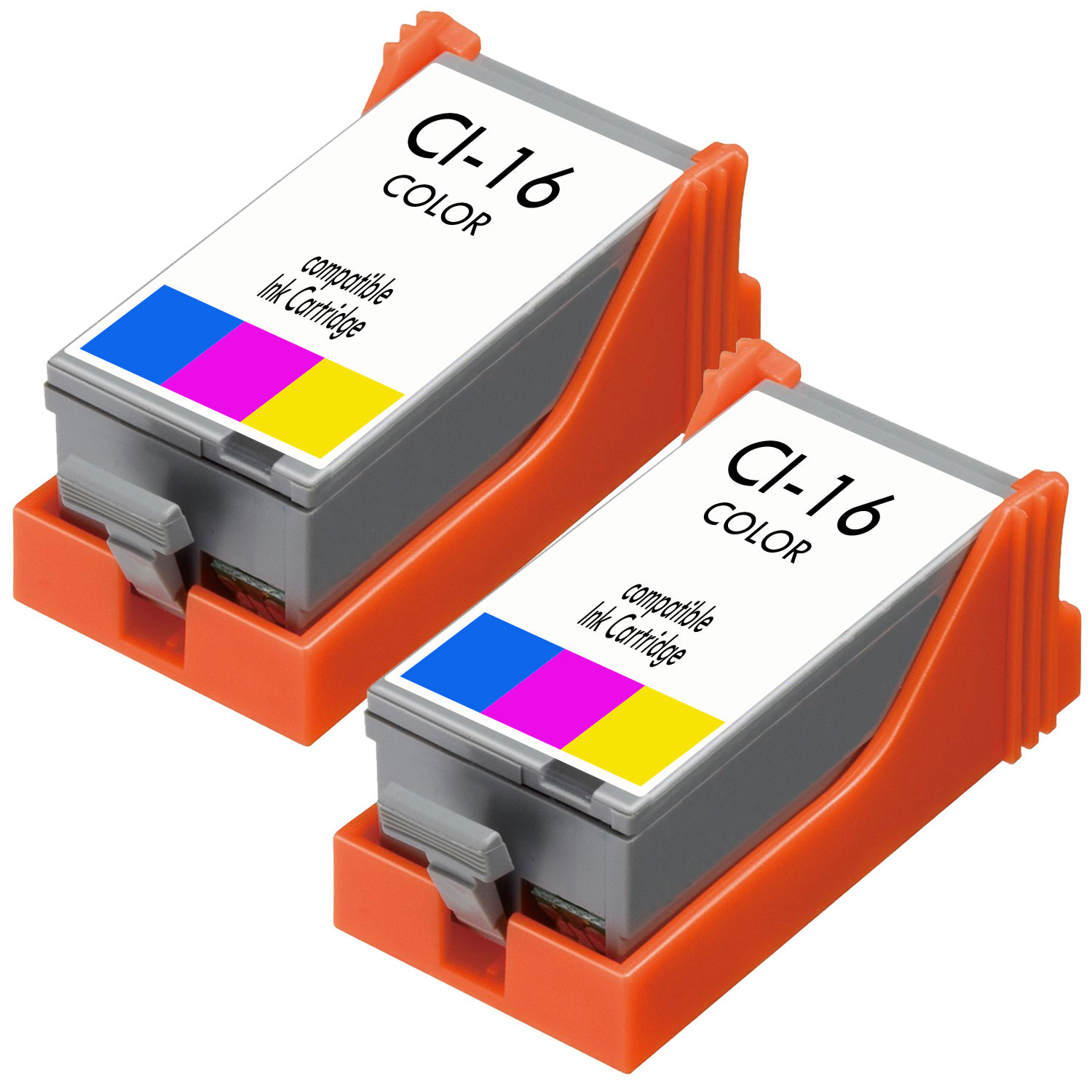 Alternativ zu Canon BCI-16 Color Patronen 2x Farbig