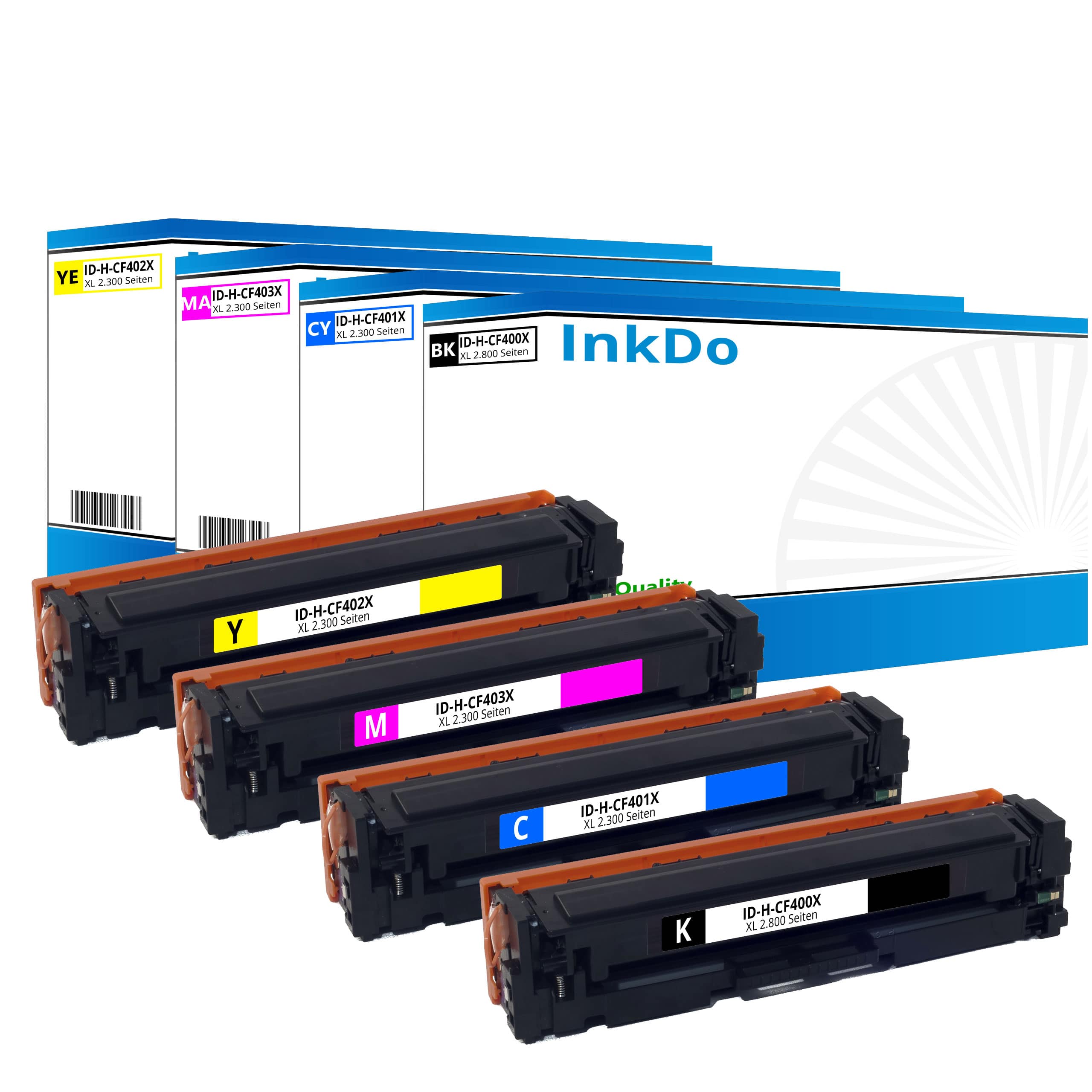 Alternativ zu HP 201X Toner Set CMYK Multipack