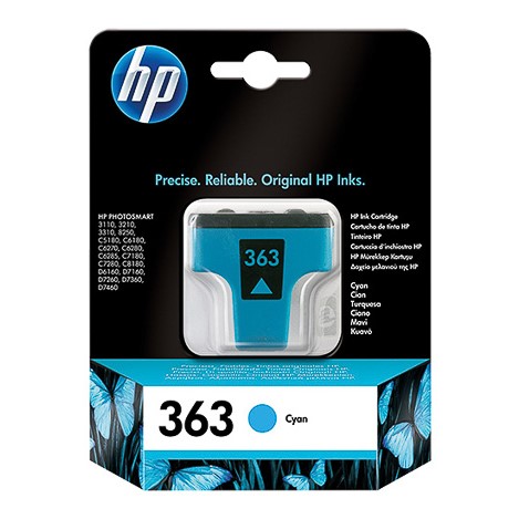 Original HP 363 / C8771EE Druckerpatrone Cyan