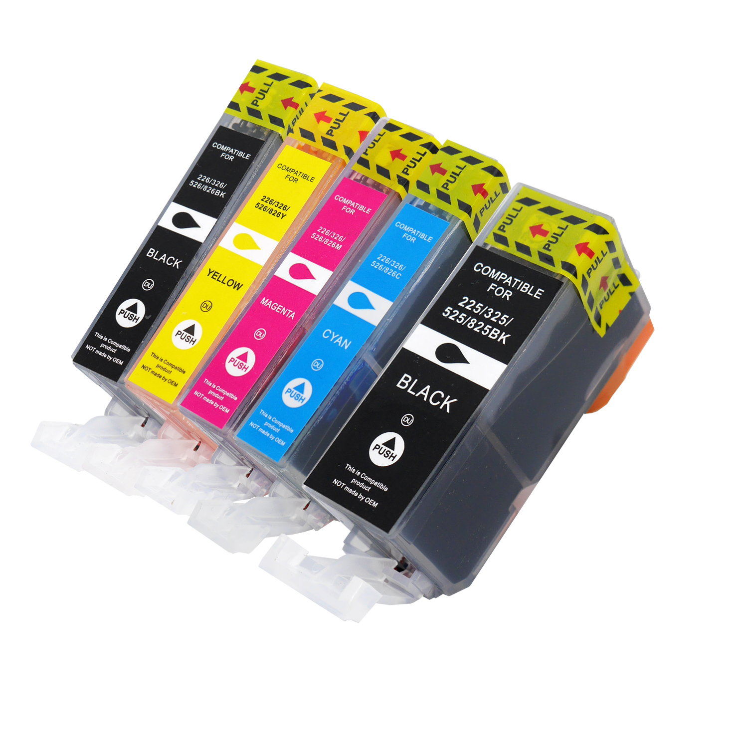 Alternativ zu Canon PGI-525 / CLI-526 Multipack mit Chip