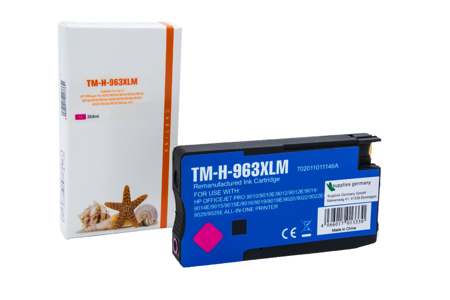 Alternativ zu HP 963XL Druckerpatronen Magenta 3JA28AE