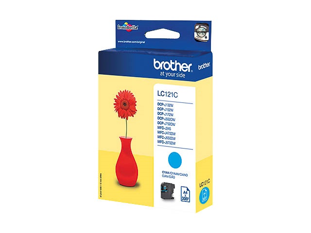 Original Brother LC-121C Patrone Cyan