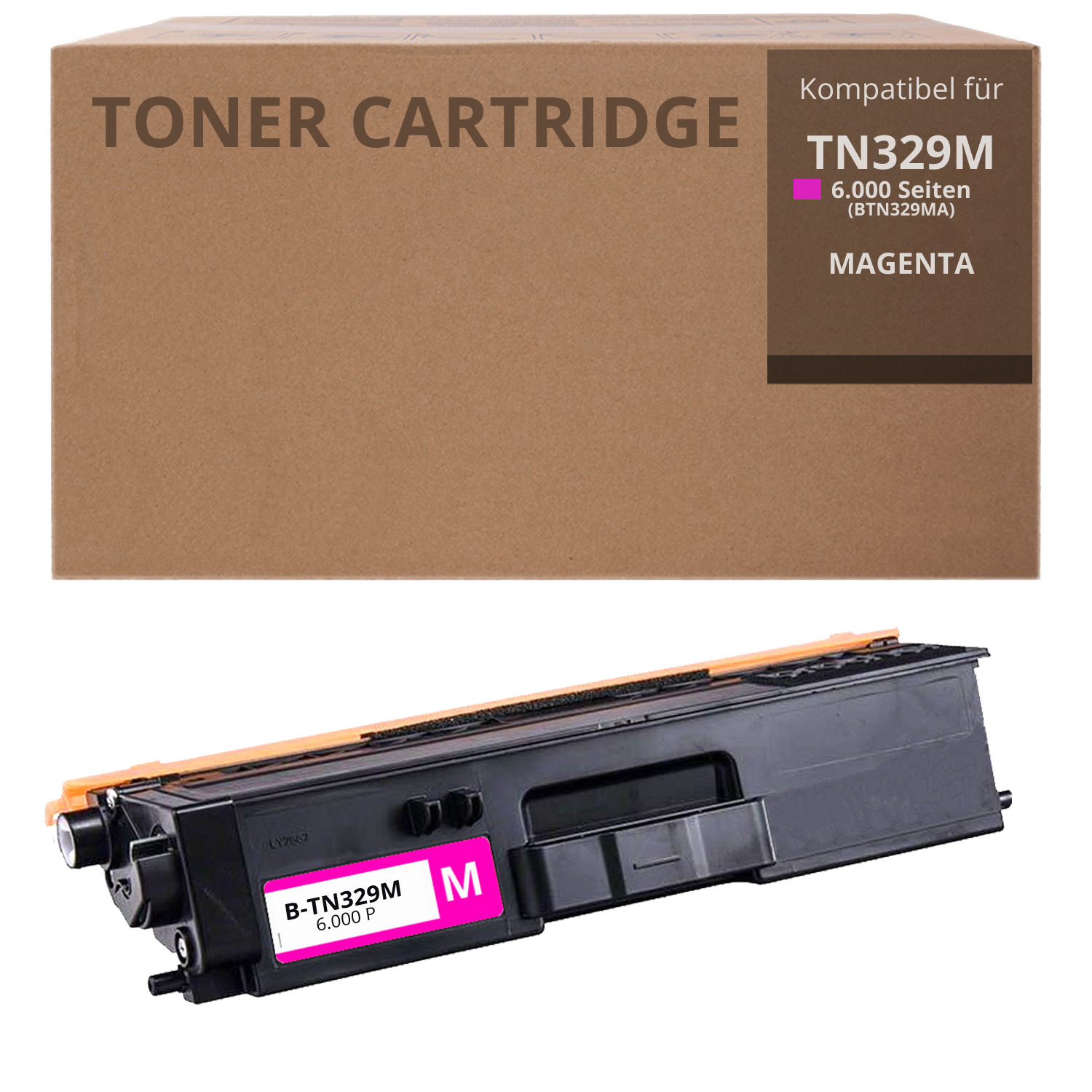 Alternativ zu Brother TN 329 M Toner Magenta