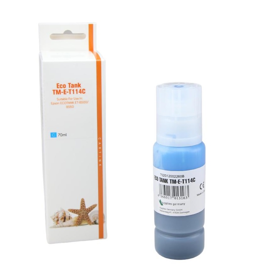 Alternativ zu Epson 114 Tinten Cyan 70 ml