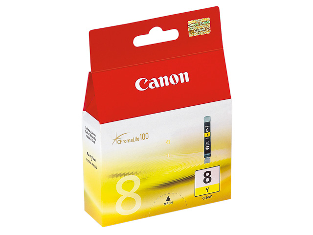 Original Canon CLI 8 Y Patrone Gelb 0623B001
